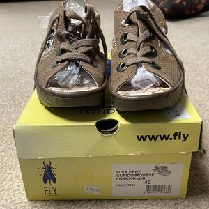 London Fly wedge sandal